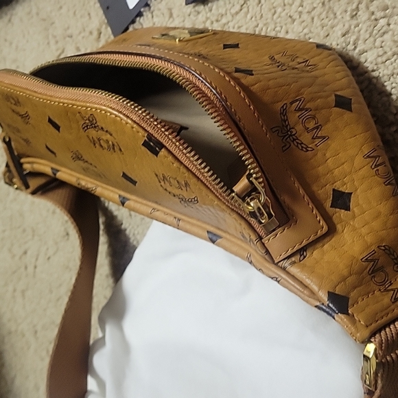 Mcm cognac small bag - Picture 5 of 6